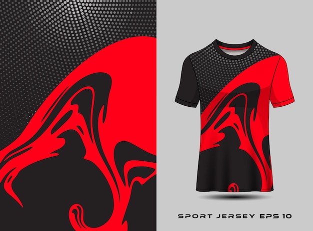 Sports jersey template design