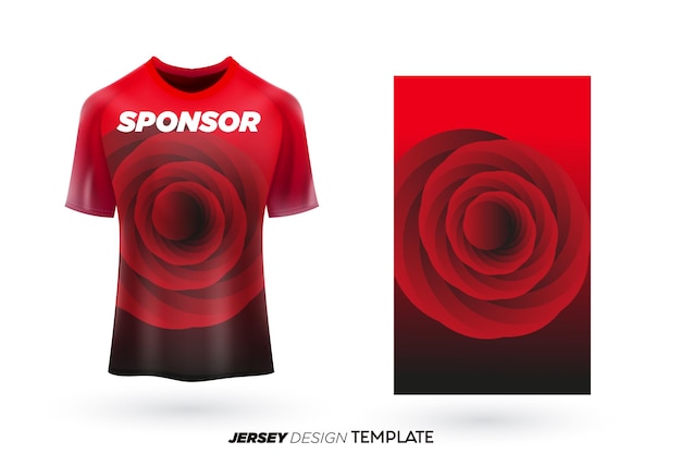 Sports jersey template sport t shirt design