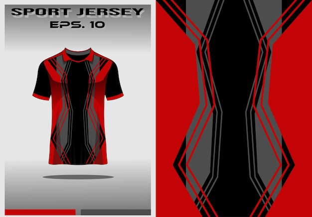 Sports jersey template for team uniforms soccer jersey racing