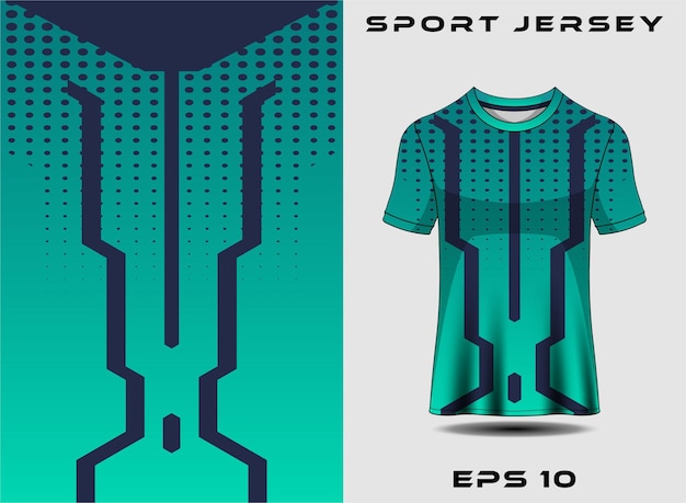 Sports jersey template for team uniforms soccer jersey