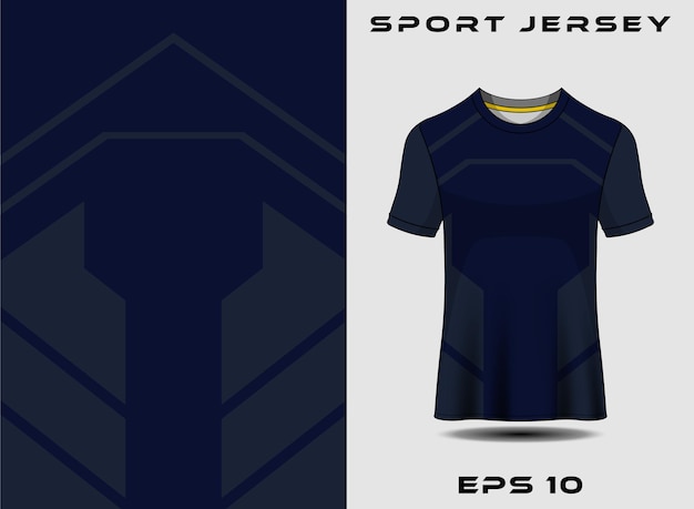 Sports jersey template for team uniforms soccer jersey