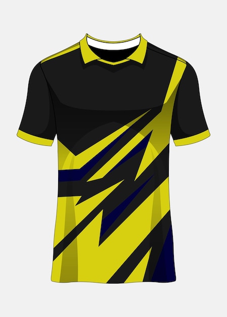 Sports jersey template for team uniforms soccer jersey