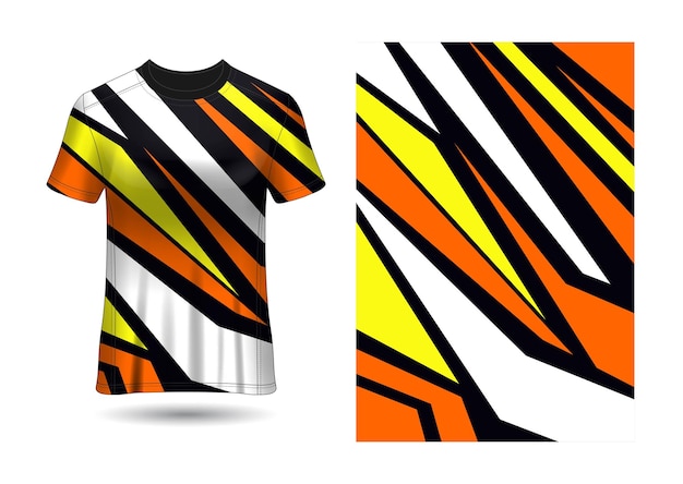 Sports Jersey texture Racing design for racing gaming motocross cycling Vector