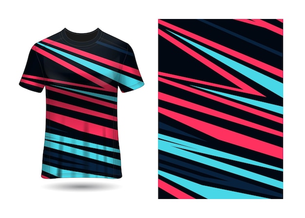 Sports Jersey texture Racing design for racing gaming motocross cycling Vector