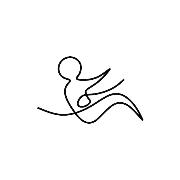 Sports Line Art Icon