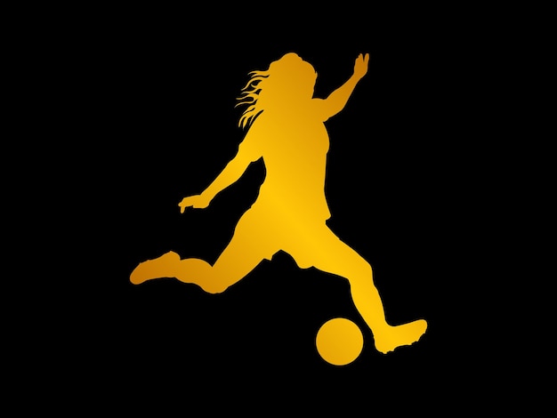 sports player silhouette