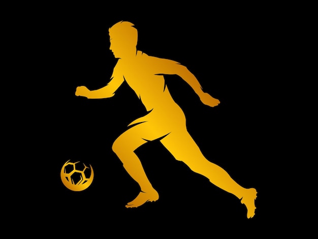 sports player silhouette