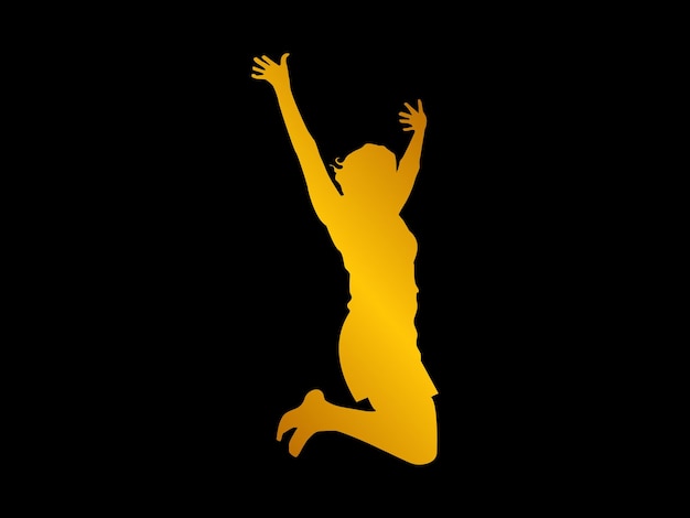 sports player silhouette