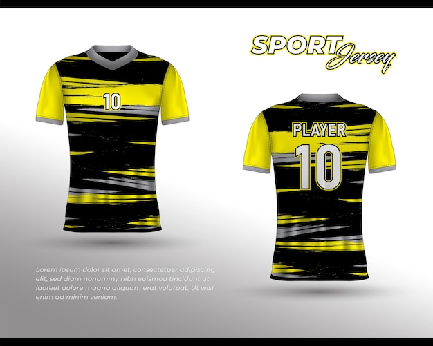 Sports racing jersey design, front back tshirt design. Sports design for football racing cycling gaming jersey  