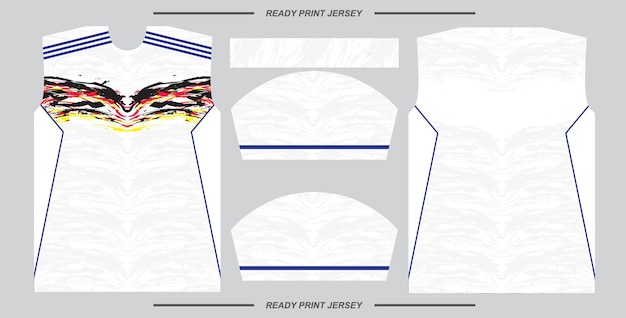 sports soccer jersey for print