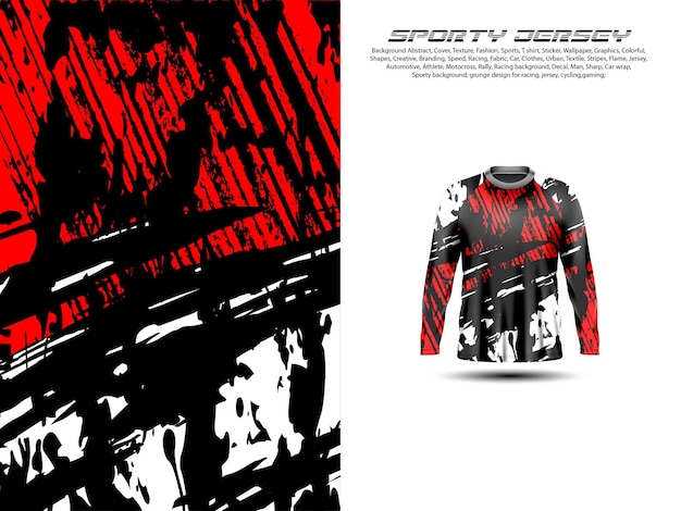 Sporty Jersey Extream Long Sleeve Grunge 11