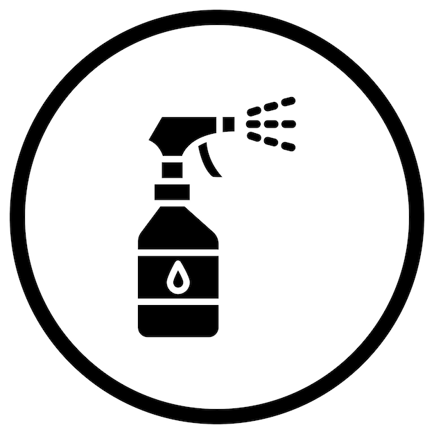 Spray bottle Vector Icon Design Illustration