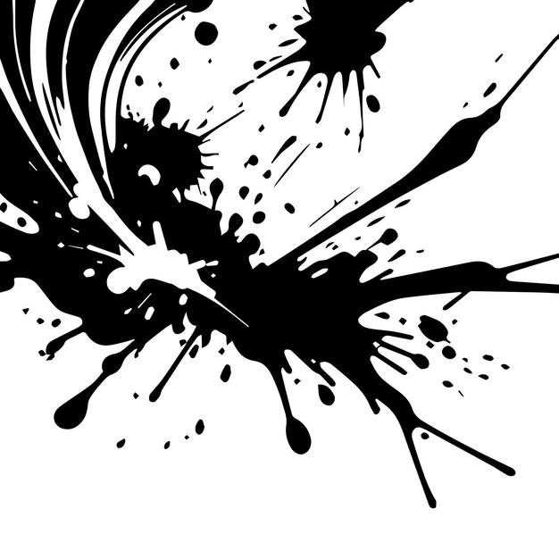 Spray paint graffiti and ink splashes Abstract background Ink stain