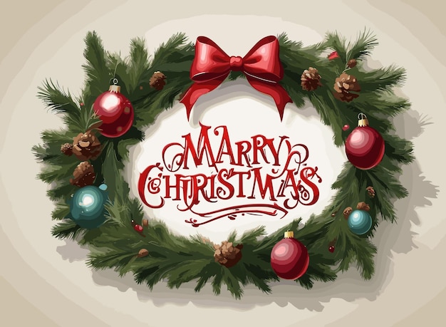 Spread Joy with Marry Christmas Text