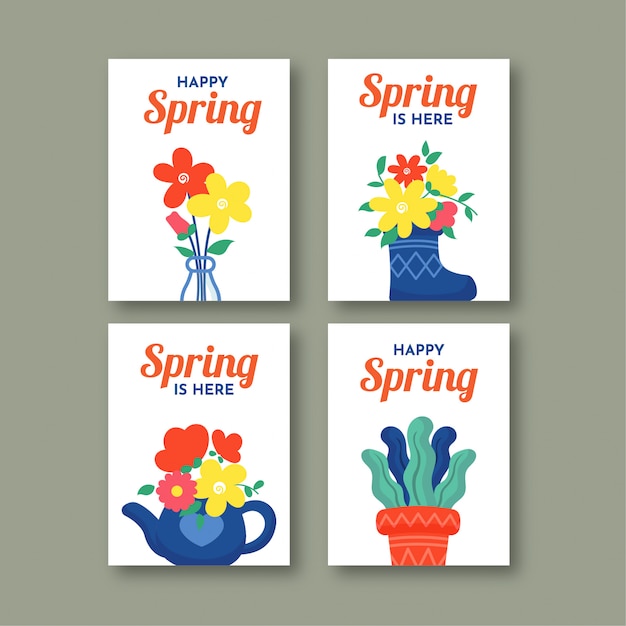 Spring card Collection