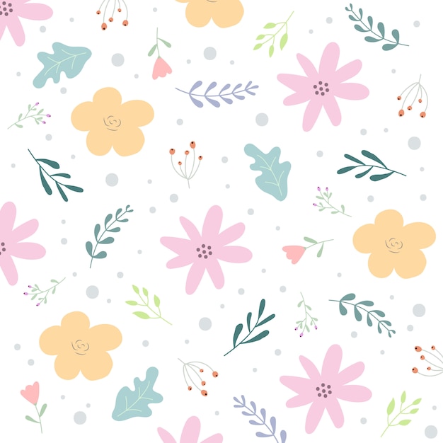 Spring Floral Pattern or Background