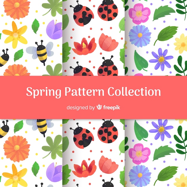 Spring pattern collection