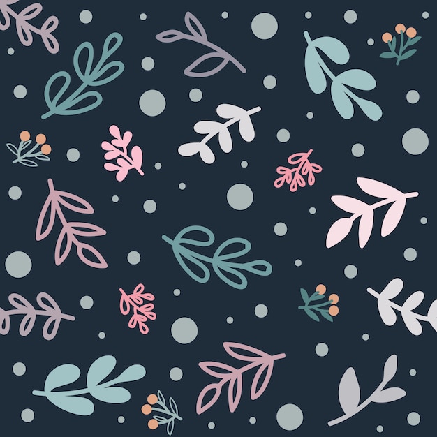 Spring Summer Floral Pattern or Background