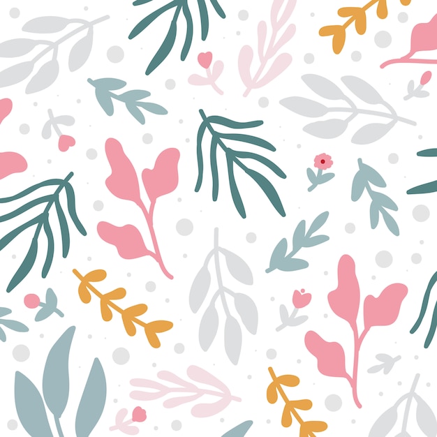 Spring Summer Floral Pattern or Background