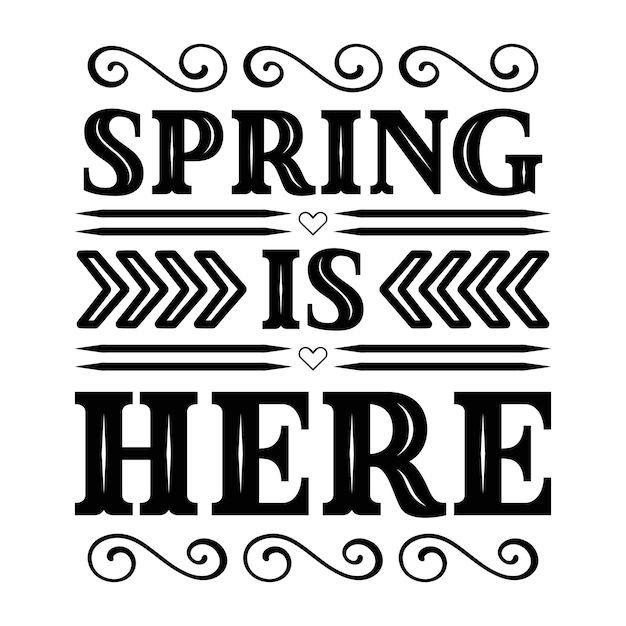 spring svg design