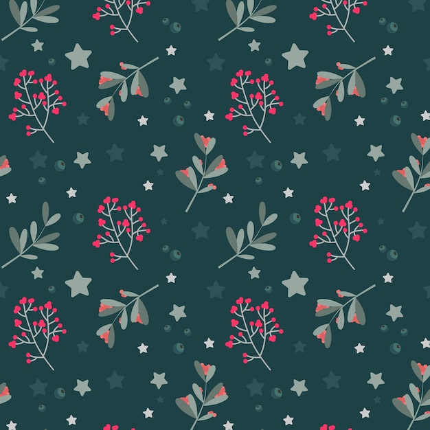 Spring vector flowers in simple style