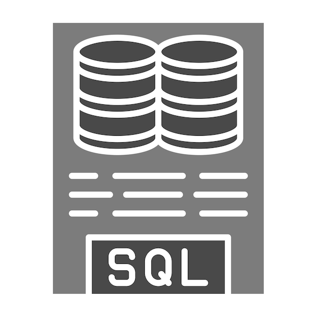 Vector sql icon