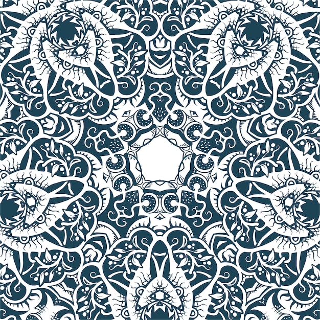 A square pattern, ornamental texture,  illustration