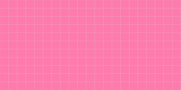 Squared and dashed pink background