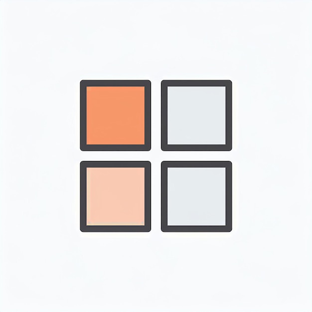 Vector squares icon