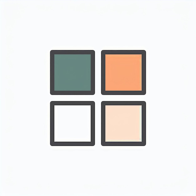 Vector squares icon