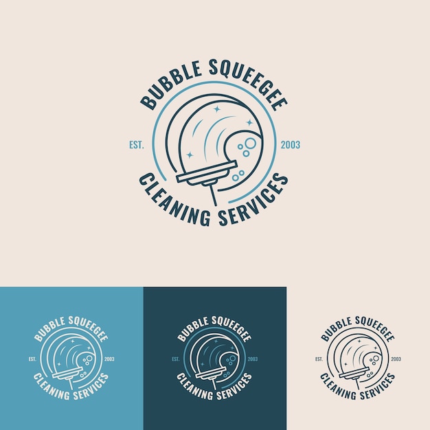 Squeegee  logo template