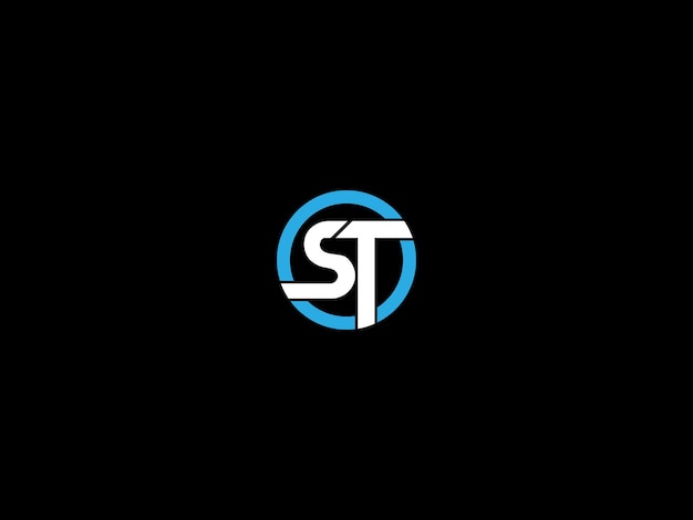 ST logo  design