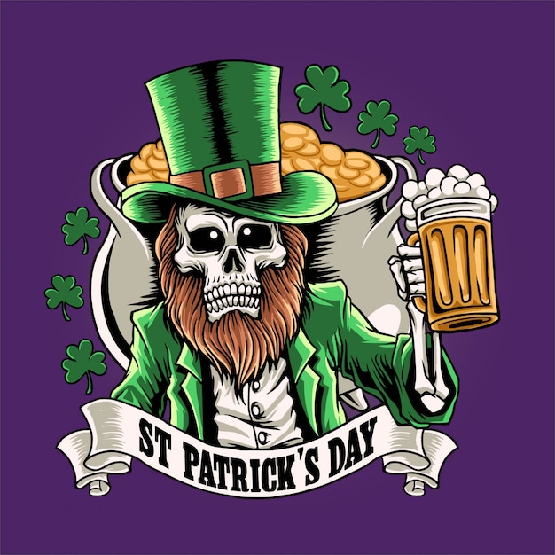 St Patrick's Day illustration