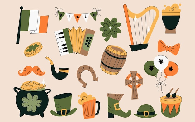 St. Patrick's Day Illustrations