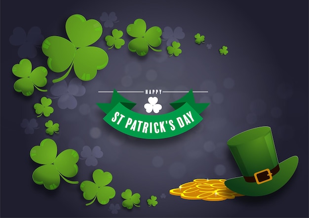 St Patrick's Day invitation to a holiday