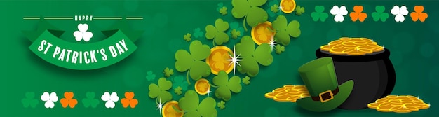 St Patrick's Day invitation to a holiday