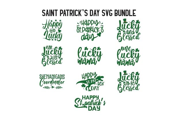 St Patrick's Day SVG Bundle