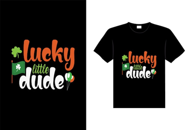 st. patrick's day typography colorful Irish quote vector Lettering t shirt design