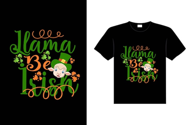 st. patrick's day typography colorful Irish quote vector Lettering t shirt design