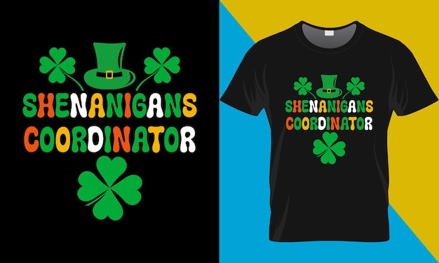 St Patrick's Day Typography vector t-shirt design