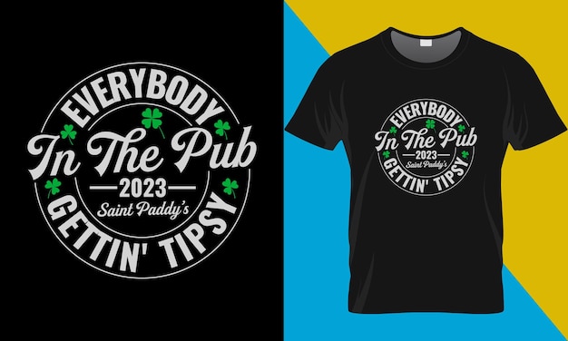 St Patrick's Day Typography vector t-shirt design