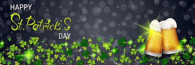 St.Patrick's Day vector banner template