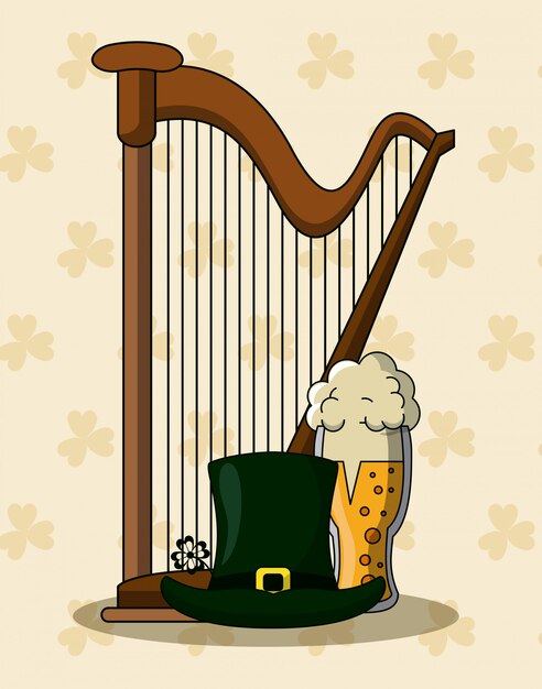 Vector st patricks day cartoons