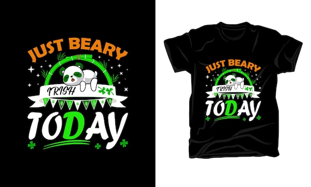 st patricks day tshirt design graphics positive quotes fashion saint patricks