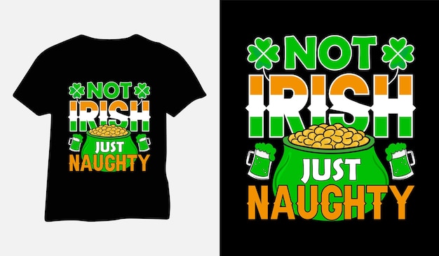 St Patricks Day TShirt Design vector