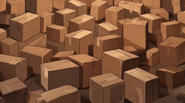 a stack of boxes with one that says quot boxes quot on the bottom