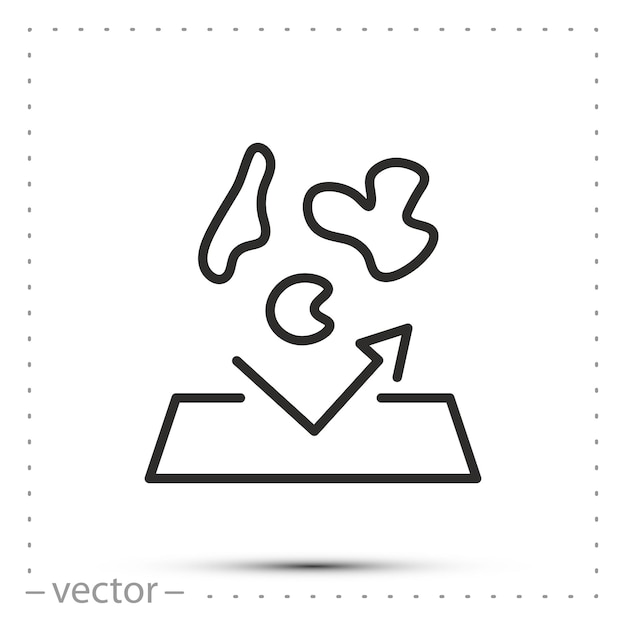 stain resistance on surface icon