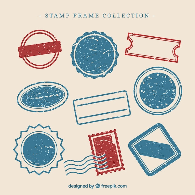 Stamps design collection