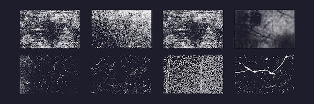 Stamps overlay texture in a landscape format with increased detail. Dirty Overlay Texture stamps.