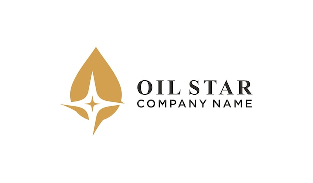 star brand beauty oil logo design